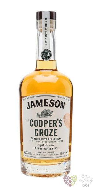 Jameson makers series  Coopers Croze  blended Irish whiskey by Ger Buckley 43%vol.  0.70 l
