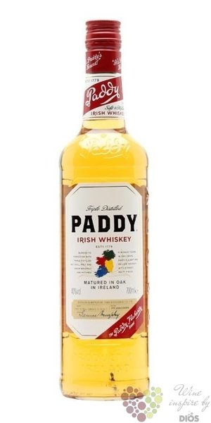 Paddy old Irish blended whiskey 40% vol.    0.05 l