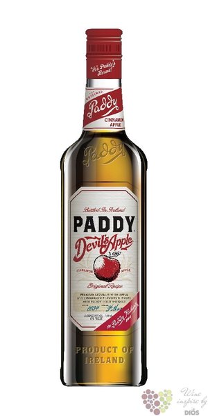 Paddy  Devils spiced apple   Irish blended whiskey 35% vol.    0.70 l