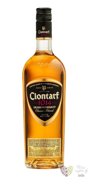 Clontarf 1014 single malt Irish whiskey 40% vol.   0.70 l