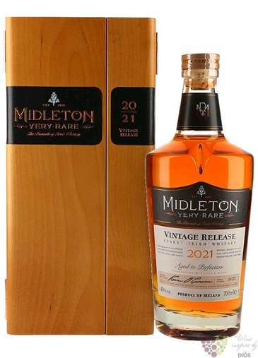 Midleton 2021  Very rare  premium pure pot still Irish whiskey 40% vol.  0.70l