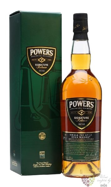 Powers  Signature release  single pot still Irish whiskey 46% vol.  0.70 l