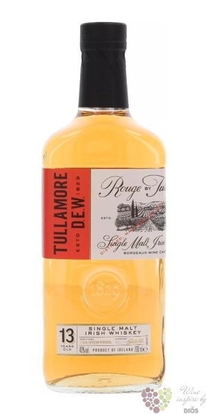 Tullamore Dew  Rouge 13y  Irish blended whiskey 40% vol.  0.70 l