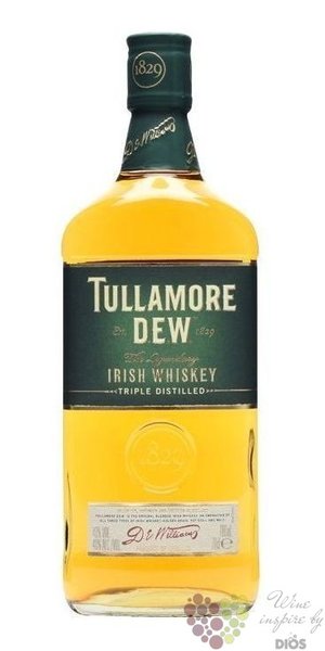 Tullamore Dew legendary Irish blended whiskey 40% vol.  1.00 l