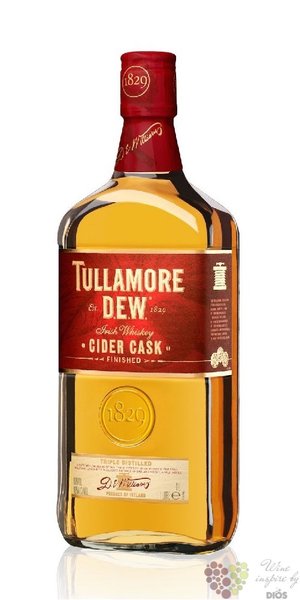 Tullamore Dew  Cider cask finish  premium Irish whiskey 40% vol.   0.70 l