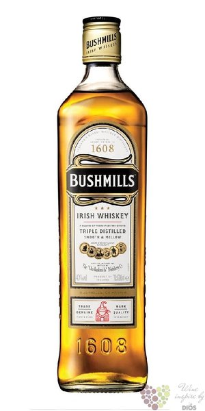 Bushmills  Original  blended Irish whiskey 40% vol.   1.00 l