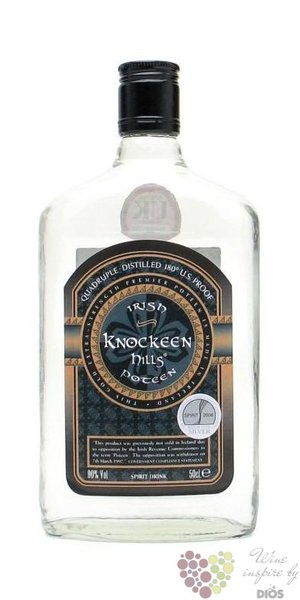 Knockeen hills poteen Irish grain spirits 90% vol.    0.05 l