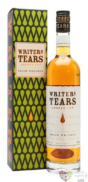 Writers Tears   Original Copper Pot  gift box Irish whiskey 40% vol.  0.70 l