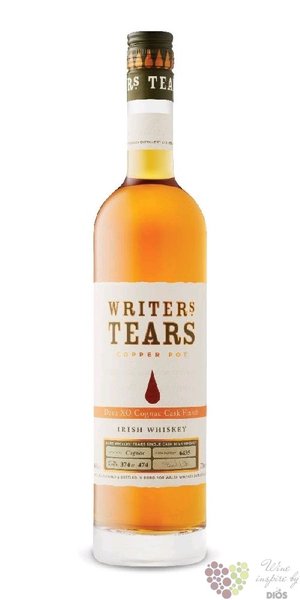 Writers tears   XO Cognac  pot still &amp; single malt Irish whiskey 46% vol. 0.70 l