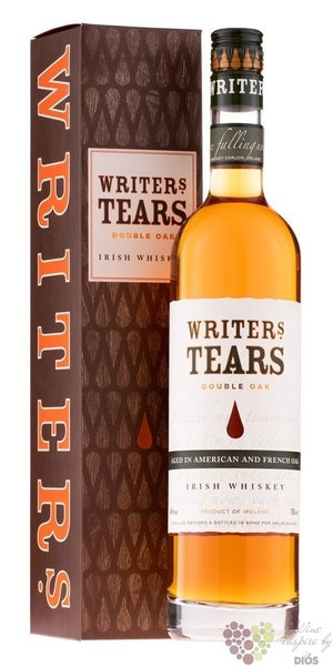 Writers tears  Double Oak  pot still &amp; single malt Irish whiskey 46% vol. 0.70 l