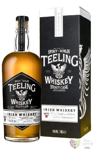 Teeling collaboration  Galway Bay Imperial Stout cask  Irish whiskey 46% vol.0.70 l