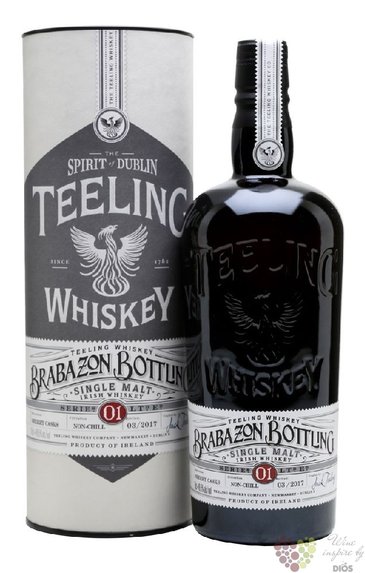 Teeling  Brabazon bottling no.1  single malt Irish whiskey 49.5% vol.  0.70 l