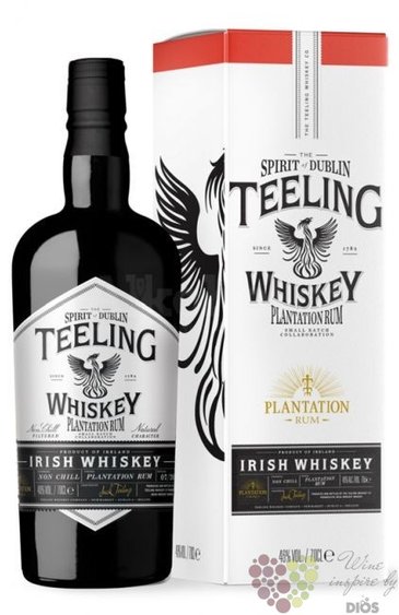 Teeling Collaboration  Plantation rum Dark cask  Irish whiskey 46% vol.  0.70 l