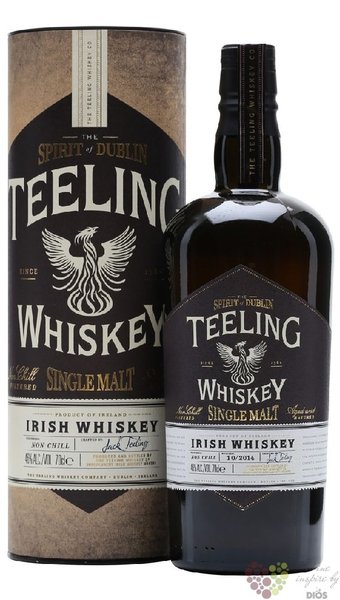 Teeling single malt gift tube Irish whiskey 46% vol.    0.70 l