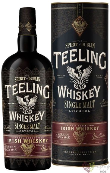 Teeling  Crystal  single malt Irish whiskey  46% vol.  0.70 l