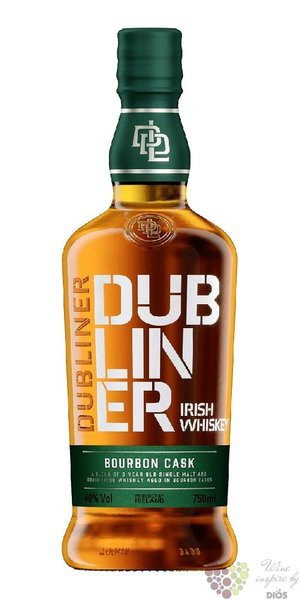 Dubliner  Bourbon cask  blended Irish whiskey 40% vol. 0.70 l