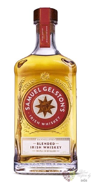 Gelstons blended Irish whiskey 40% vol.  0.70 l
