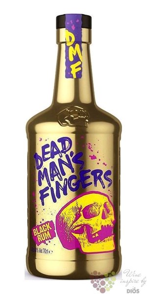 Dead mans fingers  Dark  Caribbean rum 37.5% vol.  0.70 l