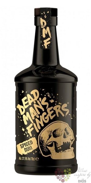 Dead mans fingers  Spiced  flavored Caribbean rum 37.5% vol.  0.70 l