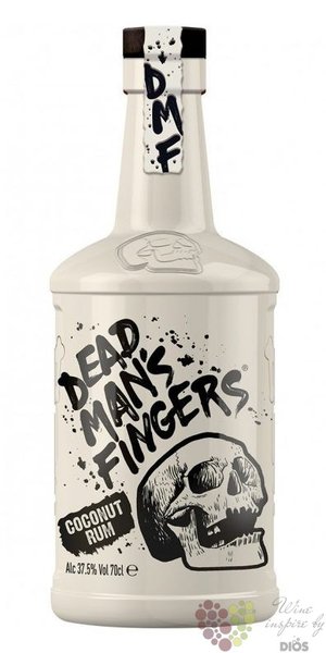 Dead mans fingers  Coconut  flavored Caribbean rum 37.5% vol.  0.70 l