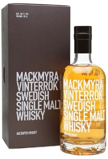 Mackmyra  Vinterrok  Swedish single malt whisky  46.1% vol.  0.70 l