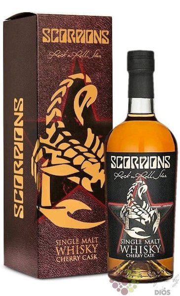 Scorpions Rock n Roll Star Cherry Cask  whisky by Mackmyra 40% vol  0.70 l