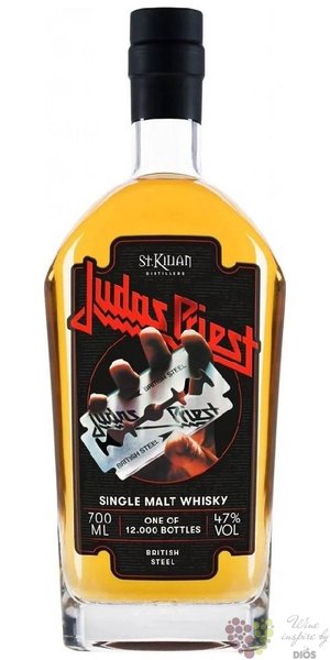 Judas Priest  British Steel  single malt whisky  47% vol.  0.70 l