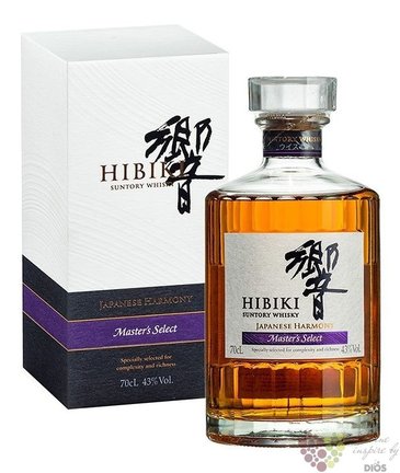 Suntory Hibiki  Japanese Harmony Masters select  Japan blended whisky 43% vol.  0.70 l
