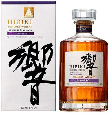 Suntory Hibiki  Masters select 100 Anni  Japan blended whisky  43% vol.  0.70 l