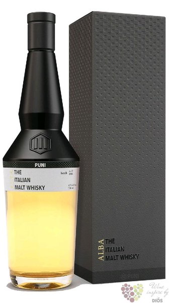 Puni  Alba  Italian single malt whisky 43% vol.  0.70 l