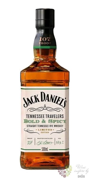 Jack Daniels  Bold &amp; Spicy  Ltd. Tennessee travelers whiskey 53.5% vol.  0.05 l