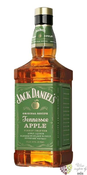 Jack Daniels  Apple  flavored Tennessee whiskey 35% vol.  1.00 l