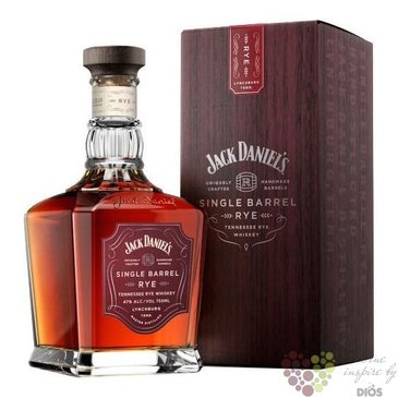 Jack Daniels  Single barrel Rye  Tennessee rye whiskey 45% vol.  0.70 l