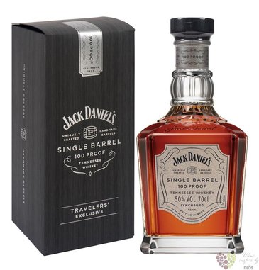 Jack Daniels  Single barrel Select 100 proof  Tennessee whiskey 50% vol.  0.70 l
