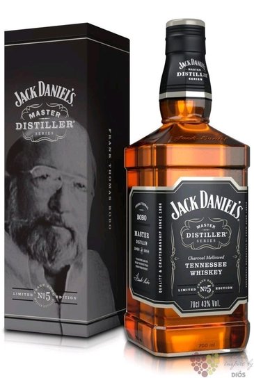 Jack Daniels  Master distiller no.5  Tennessee whiskey 43% vol. 0.70 l