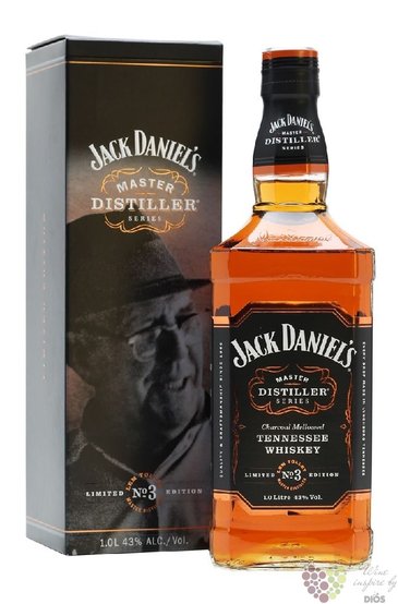 Jack Daniels  Master distiller no.3  Tennessee whiskey 43% vol.   1.00 l