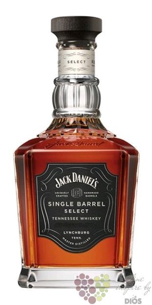 Jack Daniels  Single barrel Select  Tennessee whiskey 45% vol.  0.35 l