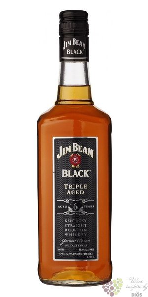 Jim Beam  Black Triple aged  aged 6 years Kentucky straight bourbon whiskey 43% vol.    0.70 l