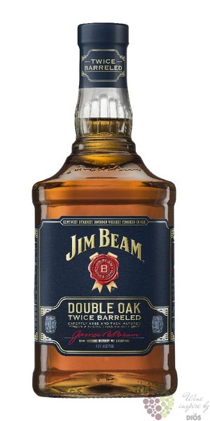 Jim Beam  Double oak  Kentucky straight bourbon whiskey 43% vol.  0.70 l