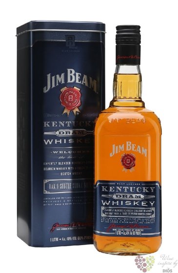 Jim Beam  Kentucky dram  american whiskey 40% vol.   1.00 l