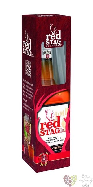 Bourbon Jim Beam Red Stag Cherry  40%1.00l