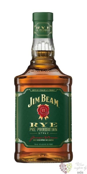 Jim Beam  Rye pre - Prohibition style  Kentucky straight rye whisky 40% vol.0.70 l