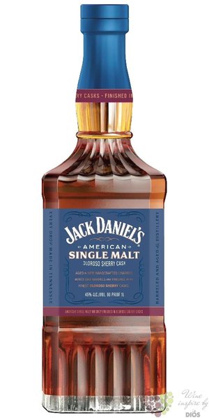 Jack Daniels  American Single Malt  Tennessee whiskey  45% vol.  1.00 l