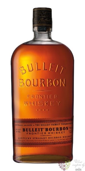 Bulleit  Frontier  Kentucky straight bourbon whiskey 45% vol.    1.00 l