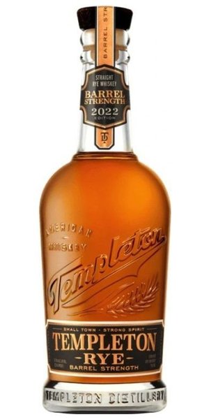 Templeton  Rye Barrel Strength 2022  American whisky  57.3% vol.  0.70 l