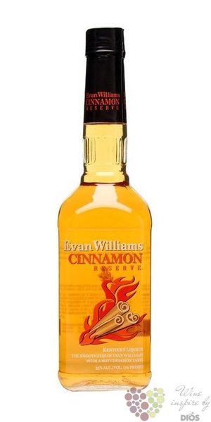 Evan Williams  Cinnamon reserve  flavored Kentucky straight bourbon 35% vol.1.00 l