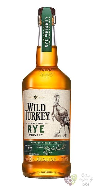 Wild Turkey  Rye  Kentucky straight rye whiskey 40.5% vol. 0.70 l