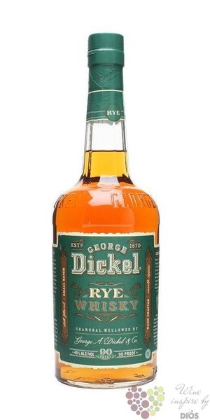 George Dickel  Rye  american whiskey 45% vol.    1.00 l