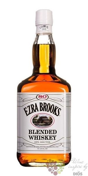 Ezra Brooks white Kentucky straight bourbon whiskey 40% vol.  0.70 l