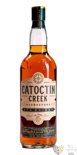 Catoctin Creek  Roundstone Distillers edition  Virginia organic rye whisky 46% vol.  0.70 l